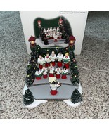 Department 56 Village Animated Holiday Singers In Box Lights Work, No Sound - $48.73 CAD