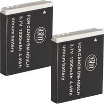 Bm Premium Pack Of 2 Nb6L, Nb-6L, Nb-6Lh Batteries For Powershot S120, - £22.49 GBP