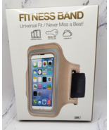 Fitness Band Universal Fit Made For 5S 5C 5 4S 4 iPod Touch Gold - £6.09 GBP