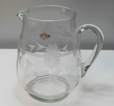 Bryce Crystal hand wheel cut pitcher - £32.83 GBP