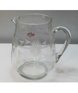 Bryce Crystal hand wheel cut pitcher - $42.47