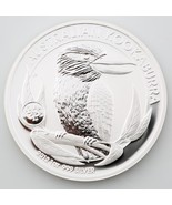 2012 Australian Kookaburra 1 oz. 999 Silver $1 BU Coin Queen Elizabeth II - $1,955.99 MXN