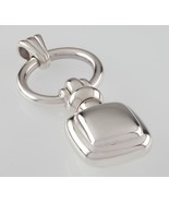 Tiffany &amp; Co. Sterling Silver Perfume Bottle Pendant Rare Retired - $2,180.23 CAD