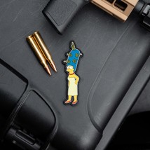 Marge Simpson Army Men PVC Morale Patch  Hook Backed by NEO Tactical - £12.63 GBP