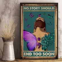 No Story Should End Too Soon Suicide Prevention Awareness Awareness Poster 1 - £12.57 GBP