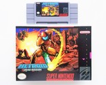 Super Metroid Zero Mission - Custom Case / Game Super Nintendo (SNES) - $26.99+