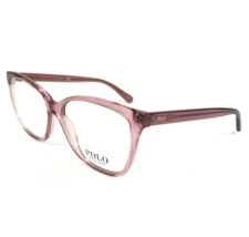 Polo Ralph Lauren Eyeglasses Frames PH 2183 5686 Pink Clear Cat Eye 56-16-145 - £63.74 GBP