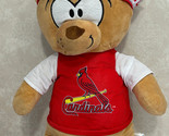 St. Louis Cardinals Vintage Plush Bear Good Stuff 26&quot; Stuffed MLB Animal - £11.34 GBP