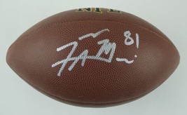 Tony Moeaki Signed NFL Full Size Football Autographed Kansas City Chiefs - £63.30 GBP