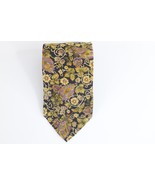 Vtg 90s Christian Dior Silk Flower Floral Neck Tie Wedding Formal Neckti... - $727.31 MXN
