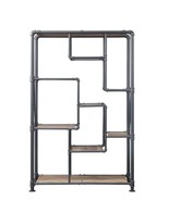 Brantley Bookshelf, Antique Oak &amp; Sandy Gray Finish - $1,140.95 CAD