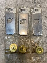 3 Quantity of MOEN Commercial 4&quot; Deck Plate with Mounting Kit 104428 (3 ... - $66.49