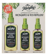 Murphy&#39;s Naturals Insect Repellent Spray Lemon Eucalyptus Oil/3 pack - £20.05 GBP