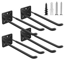 Heavy Duty Garage Hooks And Tool Organizer, Wall Mount Utility Storage Hangers F - $67.99