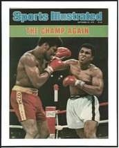 1978 Sept. Issue of Sports Illustrated Mag. With MUHAMMAD ALI - 8" x 10" Photo - $20.00