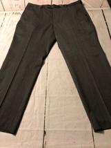 Louis Raphael Men&#39;s Pants Gray Wool Blend Size 42 X 31 - £38.98 GBP