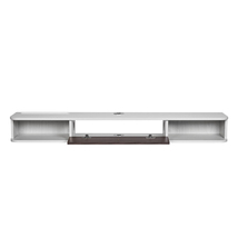 VEVOR Floating TV Stand, 55 in Wall Mount Entertainment with Cable Hole,... - $74.99