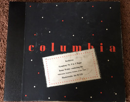 * Beethoven Concerto No. 8 In F Major  Vintage Columbia Masterworks Set M-525 - £48.44 GBP