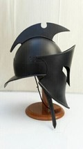 Medieval King Leonidas Helmet Spartan Helmet 300 Movie Helmet Winter Gift - £72.75 GBP