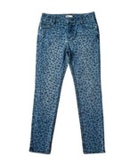 MSRP $42 Epic Threads Little Girls Leopard Print Denim Skinny Jeans Blue... - $43.46 CAD