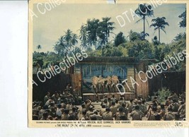 Bridge On The River Kwai 8x10 Promo STILL-1958-COLOR-MEN In DRESSES-WAR Vg - £44.94 GBP