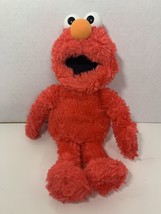 Gund Sesame Street Elmo plush 2002 stuffed animal 10” soft toy plastic eyes - £5.44 GBP
