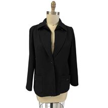 AGNONA RETRO Black Wool Women 1 button Blazer Career Made in Italy Sz 42... - $355.36 AGNONA RETRO Black Wool Women 1 button Blazer Career Made in Italy Sz 42... - $355.36