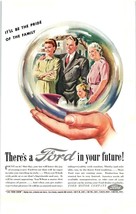 Ford Automobiles Magazine Ad Print Design Advertising - £10.04 GBP