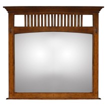 Sunset Trading Tremont Mirror, Warm Chestnut - £363.69 GBP