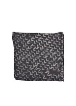 Armani Pocket Square Collezioni Mens Classic 527 Handkerchief Black - $60.73
