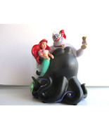 NIB Disney Mermaid Ariel &amp; Ursula Christmas Ornament, Poor Unfortunate Soul - $33.25