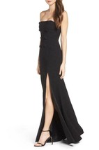 NWT JILL Jill Stuart Sexy Black Strapless Evening Gown Hourglass Tuxedo Dress 4  - £154.35 GBP