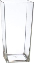 Royal Imports Flower Vase Acrylic Square Tapered Decorative Centerpiece, Clear - £25.17 GBP