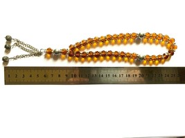 Islamic Prayer Beads Tasbih Misbaha Muslim Islam Tasbeeh Allah Rosary 33 Sibha - £12.98 GBP
