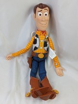 Disney Toy Story Woody Doll 15 Inch Talks Thinkway Stuffed Animal Toy - $30.95