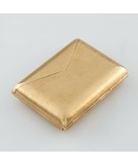 14k Yellow Gold Envelope Pocket Watch by Kior! Great Vintage Piece! - $11,649.03 CAD