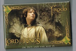 Lord Of the Rings the return of the king Movie Pin Back Button Pinback F... - $9.98