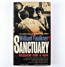 William Faulkner Sanctuary with Requiem for a Nun Movie Tie In Paperback Book