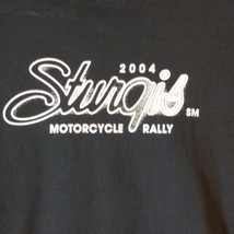 2004 Sturgis Black Hills Rally American Steel Tee Shirt Eagle - £14.00 GBP
