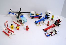 Lego System Town Vintage Sets 1993 and 6342 Race Value Pack Beach Rescue - £31.84 GBP