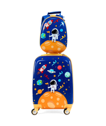 2PCS Kids Luggage Set 18'' Rolling Suitcase & 12'' Backpack Travel ABS S... - €81,67 EUR 2PCS Kids Luggage Set 18'' Rolling Suitcase & 12'' Backpack Travel ABS S... - €81,67 EUR