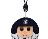 TY MLB Beanie Ballz - NEW YORK YANKEES Key Clip Backpack Clip 2.5&quot; - £10.21 GBP