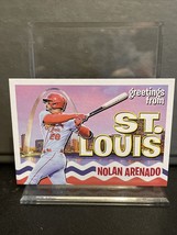 Nolan Arenado St. Louis Cardinals 2022 Topps Archives Postcard Insert #PC-6 - £1.56 GBP