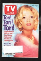 TV Guide 2/24/1996-Tori Spelling photo cover-St. Louis Edition-star pix-VG - £19.38 GBP