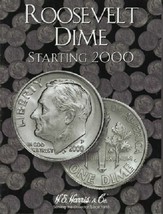 Roosevelt Dimes Coin Folder Album #3 Starting 2000 by H.E. Harris - £7.43 GBP