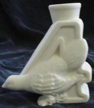 Ceramic Bisque &quot;4&quot; from the 12 Days of Christmas, GREAT - £3.15 GBP