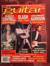 GUITAR magazine November 1992 Jerry Cantrell Slash George Harrison 21 Guns - £12.74 GBP