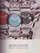 1997 Swatch Irony Watch Fashion Vintage Print Ad 1990s - $5.55