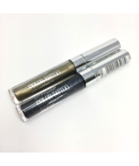 Lot 2 Maybelline New York Color Tattoo Eye Chrome Shadow Khaki Kool GunM... - $291.99 MXN