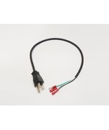 3 Prong plug 20.5” AC cable cord with 0.187” Insulate female connector U... - $4.15